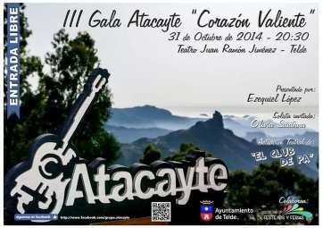 Cartel de la gala (Foto TA)