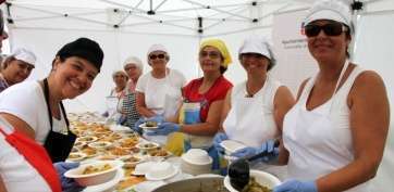 Monitoras de Cocina Sana en Telde (Foto TA)