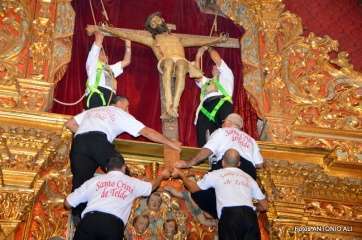 Imagen de archivo de la Bajada del pasado año (Foto Antonio Alí)