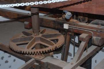 Interior de la Noria de Jinámar (Foto TA)