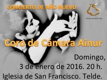 Cartel del concierto (Foto TA)