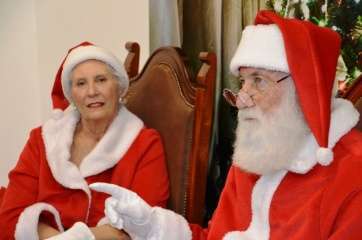 Papá Noel y Mamá Noel (Foto TA)