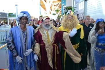 Imagen de archivo de la llegada de los Reyes Magos a Telde en 2014 (Foto TA)