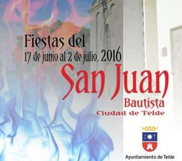 Cartel promocional de las fiestas de San Juan Bautista 2016 (Foto TA)