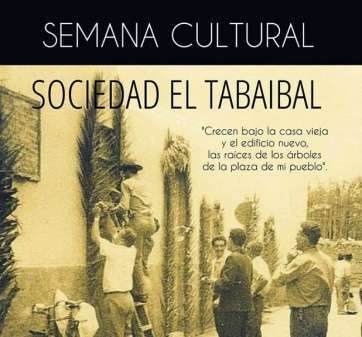 Cartel de la semana cultural (Foto TA)