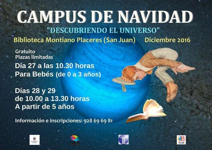 Cartel anunciador de la actividad (Foto TA)