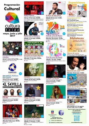 Cartel de las actividades 8Foto TA)