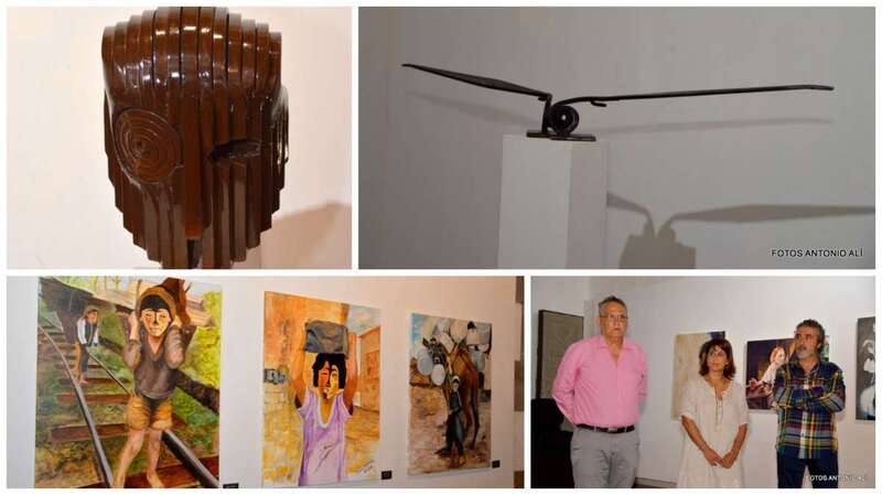 La exposición se exhibe en la ermita de San Pedro Mártir de Telde (Foto TA)