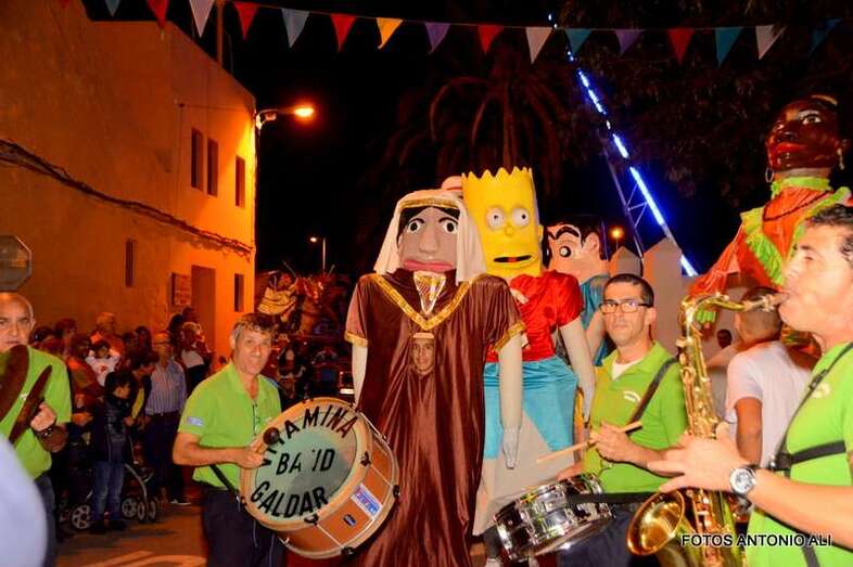 Archivo, Fiesta de la gran chupada en Jinámar-casco (Foto TA)