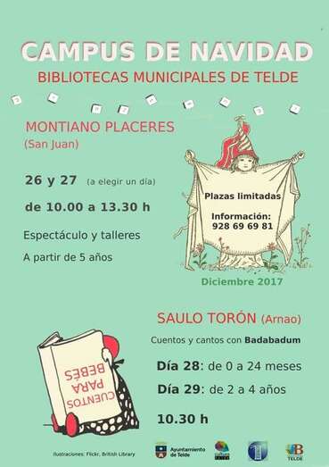 Cartel de la actividad (Foto TA)