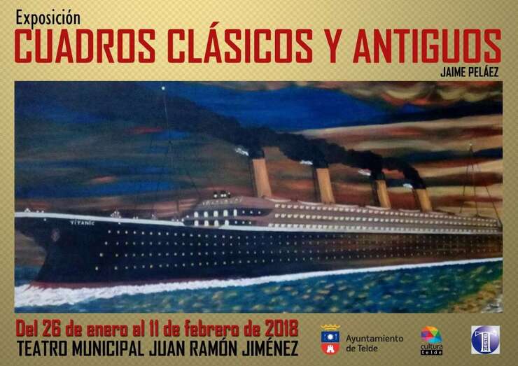 Cartel de la muestra (Foto TA)