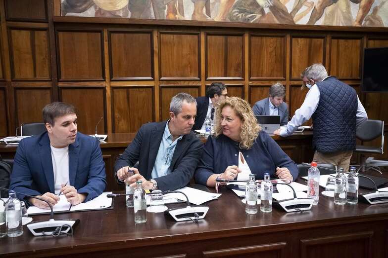 Imgen del Pleno de diciembre de 2022 del Cabildo de Gran Canaria/TA.