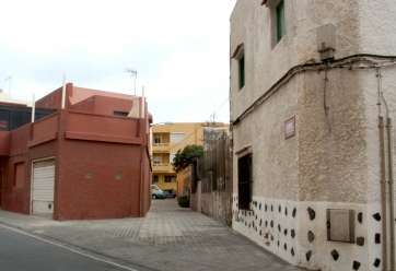 Calle de Lechuga en La Garita (Foto Luis A. López Sosa)