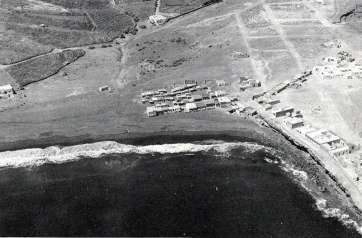 Imagen retrospectiva de la playa de La Garita (Foto Fedac)