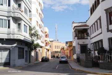 Calle Los Sabandeños  (Foto Luis A. López Sosa).
