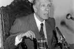 Luis Borges en sus últimos días (Foto Multimedia)