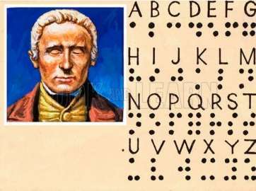 Louis Braile y su sistema (Foto Multimedia)