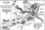 Plano del campo de batalla en Tudela (Foto Multimedia)