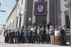 Miembros de la Corporación Insular en la celebración del primer centenario (Foto Multimedia)
