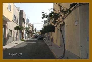 Calle Mozart (Foto de Luis A. López Sosa)