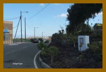 Calle del Norte, en el núcleo de Hoya Aguedita (Foto Luis A. López Sosa)