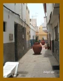 Calle Nuestra Señora del Carmen, en la playa de Ojos de Garza (Foto Luis A. López Sosa)