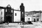 Plaza e Iglesia de Santo Domingo en el siglo XIX (Foto Multimedia)
