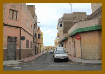 Calle Obispo Juan de Frías, en El Calero Bajo (Foto Luis A. López Sosa)