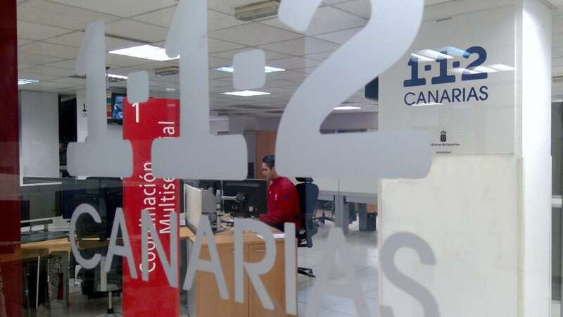 Sala operativa del 112 Canarias (Foto TA)