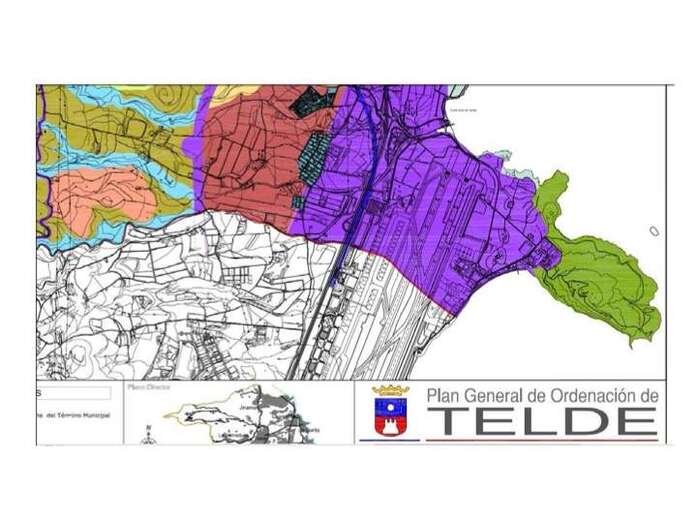 Archivo. Plano del Plan General de Telde (Foto TA)