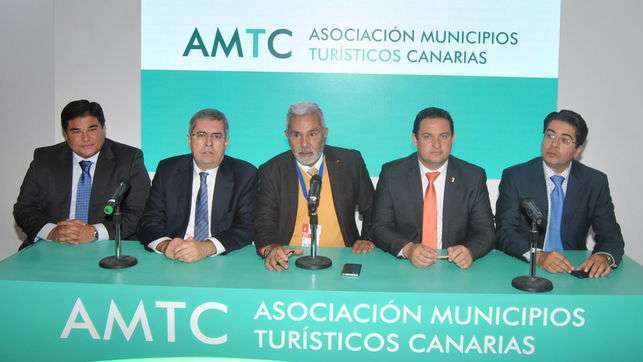 Imagen de archivo de la presentación de la Asociación de Municipios Turísticos de Canarias (Foto TA)