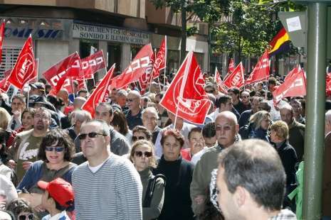 Archivo, Imagen de una protesta de trabajadores canarios (Foto TA)