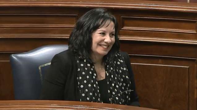 Soledad Monzón, consejera de Educación del Gobierno de Canarias (Foto TA)