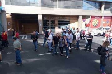 Telde en la manifestación por el Primero de Mayo en Canarias (Foto TA Y Orlando Mireles)