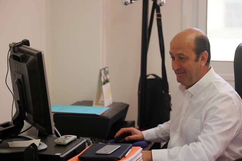 José Francisco Pérez, director general de Deportes (Foto TA)