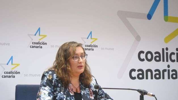 La secretaria de Organización de CC, Guadalupe González Taño (Foto TA)