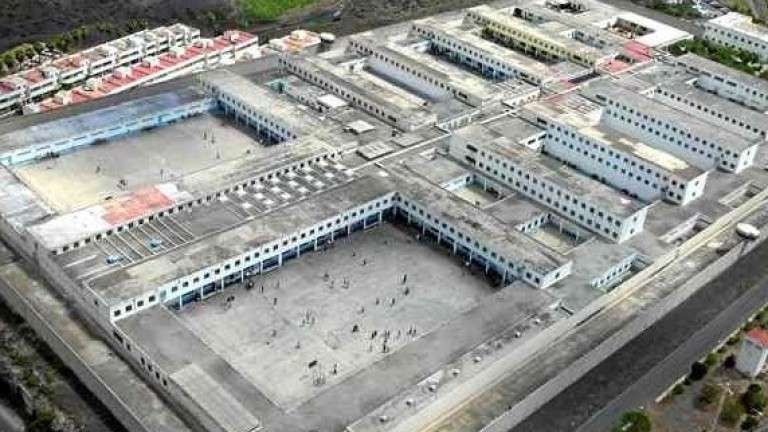 Vista aérea de la cárcel grancanaria de Salto del Negro (Foto TA)