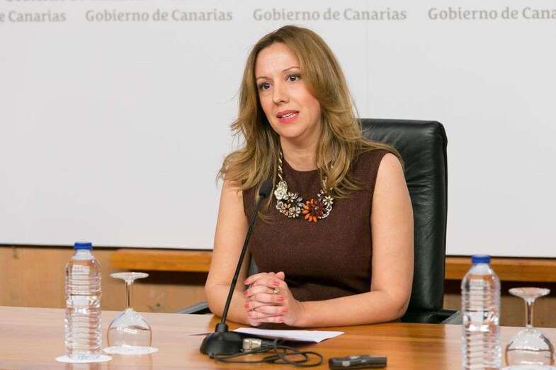 Rosa Dávila, portavoz del Gobierno de Canarias (Foto TA)