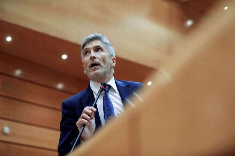 El ministro del Interior, Fernando Grande-Marlaska (Foto EFE)