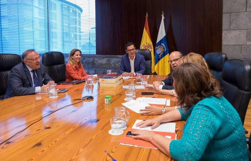 El teldense Pablo Rodríguez presidió el Consejo de Gobierno (Foto TA)
