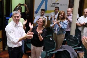 CC elige a Clavijo por unanimidad como candidato a Presidencia del Gobierno (Foto Acfi Press-TA)