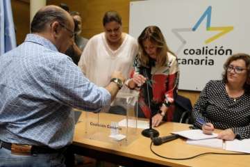 CC elige a Clavijo por unanimidad como candidato a Presidencia del Gobierno (Foto Acfi Press-TA)