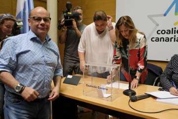 CC elige a Clavijo por unanimidad como candidato a Presidencia del Gobierno (Foto Acfi Press-TA)