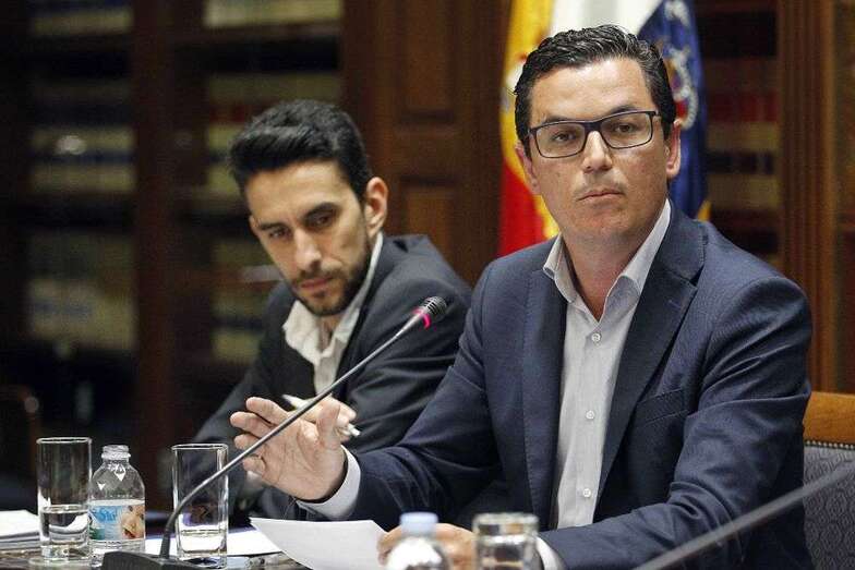 El vicepresidente y consejero de Obras Públicas y Transporte del Gobierno Canarias, Pablo Rodríguez (Cristóbal García (EFE)