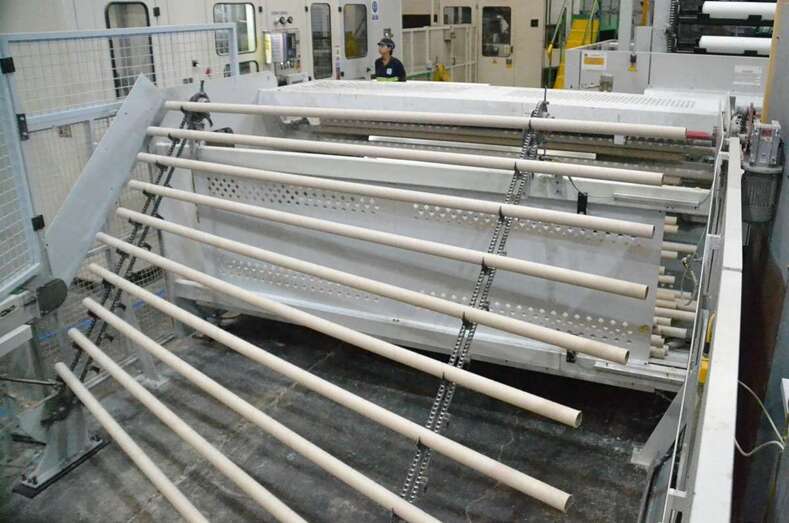 Imagen de archivo de una fábrica en Telde (Foto TA)