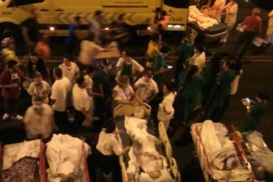 El incendio afectó al servicio de urgencias pediátricas de La Candelaria (Foto TA)