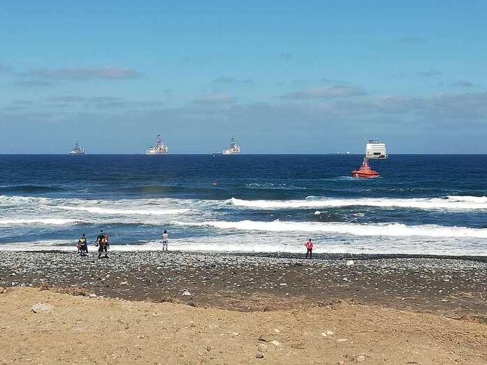 La playa de La Restinga se cobró un ahogado a principios de año (Foto TA)