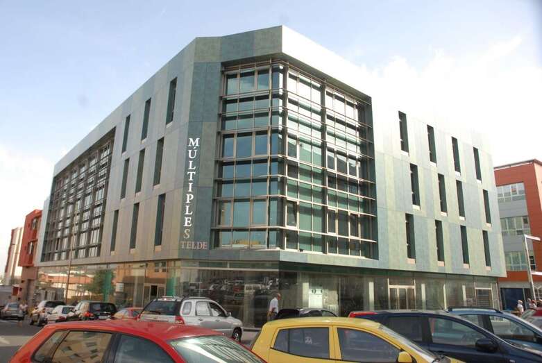 Edificio en el sector urbano de Arnao, en Telde (Foto TA)