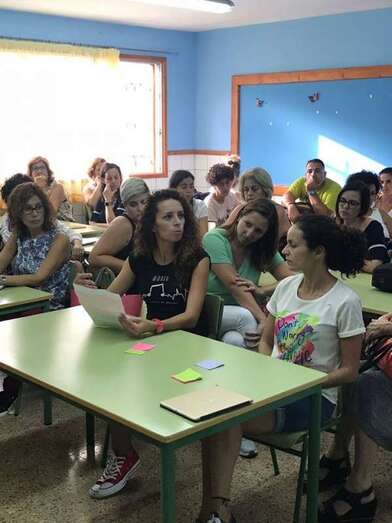 Colegio público de Telde (Foto TA)