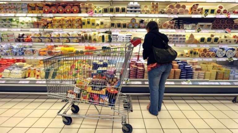 Imagen de archivo de un supermercado canario (Foto TA)